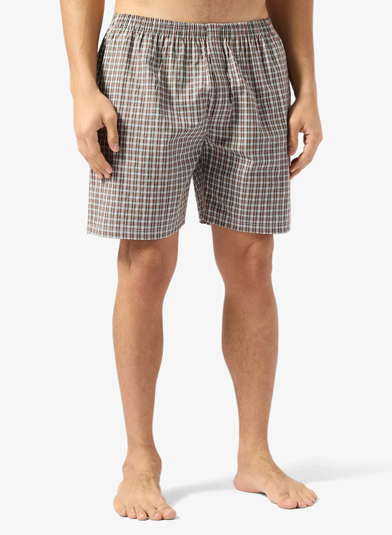 Seventy Five Basics  Woven Boxer of 2 Pack for Men | Best Price UAE